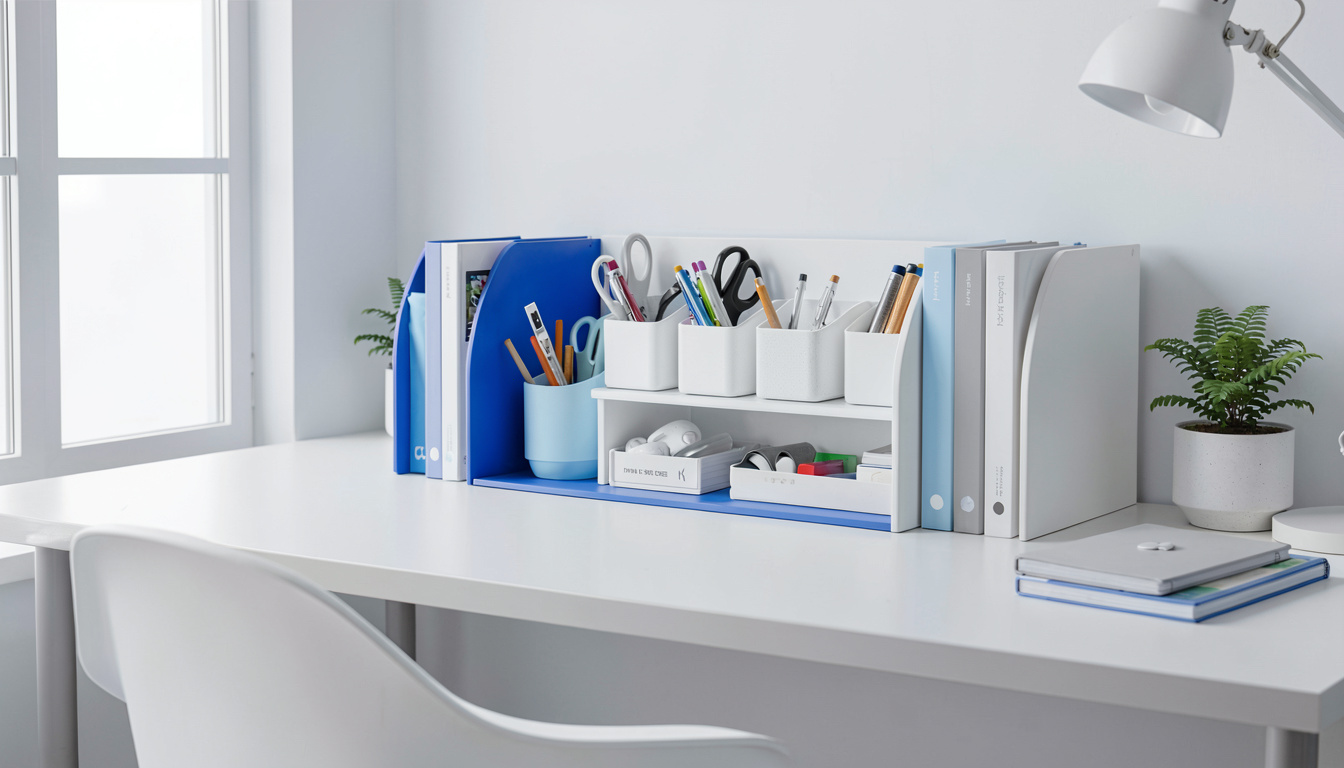 DIY desk organizer