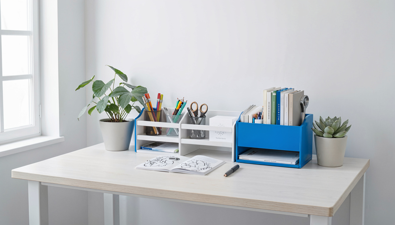 DIY desk organizer