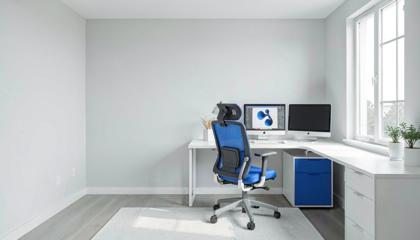 What does OSHA recommend for home office ergonomics