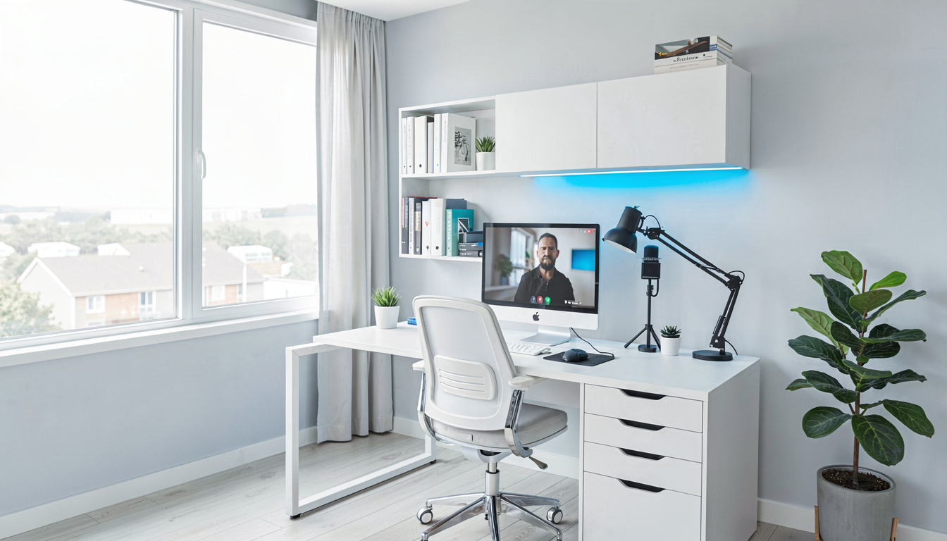 Best Home Office Lighting Setup for Video Calls