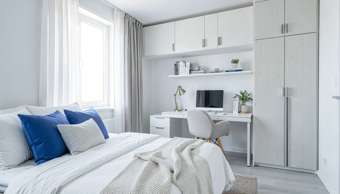 How to Set Up a Home Office in a Bedroom
