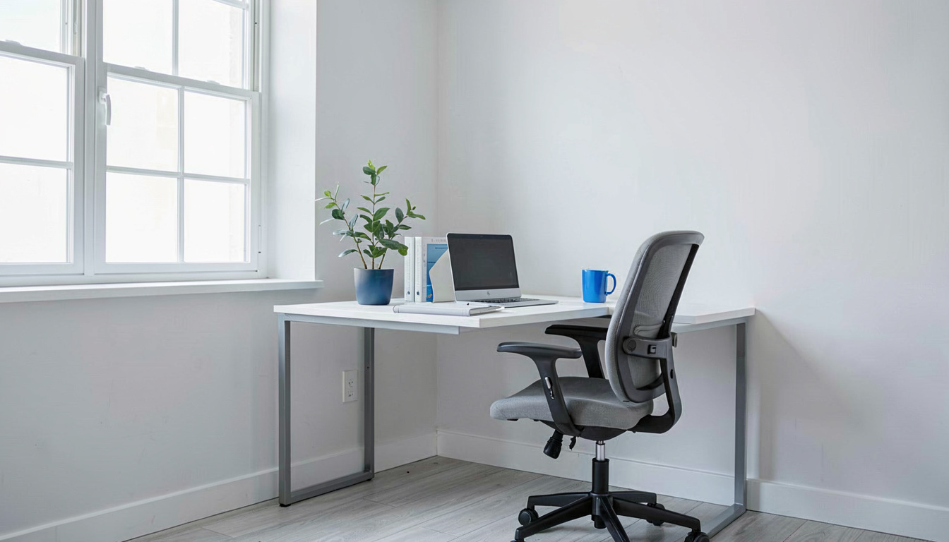 How to Stop Foot and Leg Pain When Standing at a Desk, in a quiet corner of the room