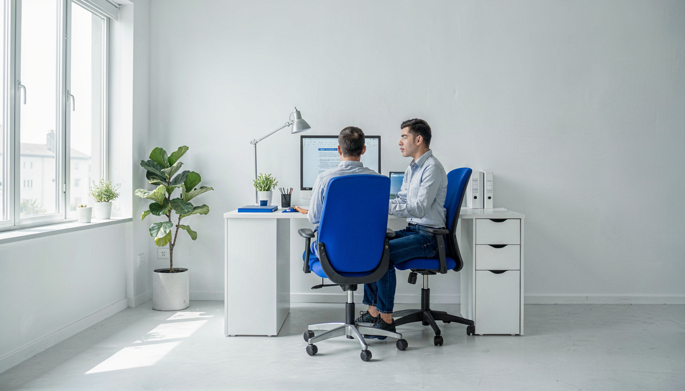 How do guidelines define a proper seated posture