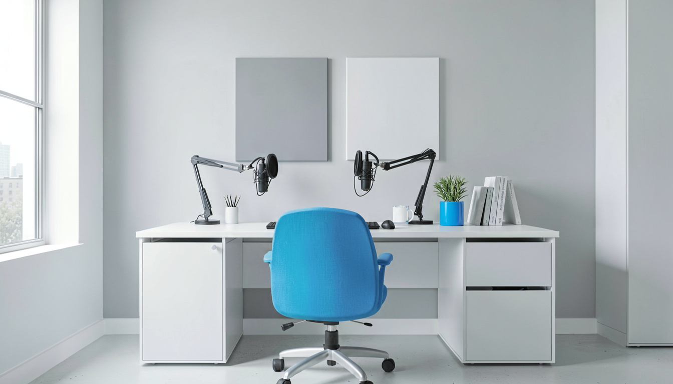 How to Set Up a Home Office for Video Podcasting